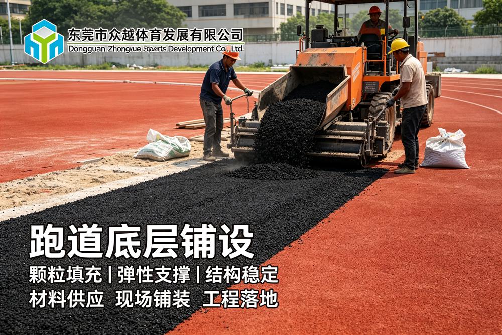 透气型与混合型塑胶跑道在结构上有何主要区别