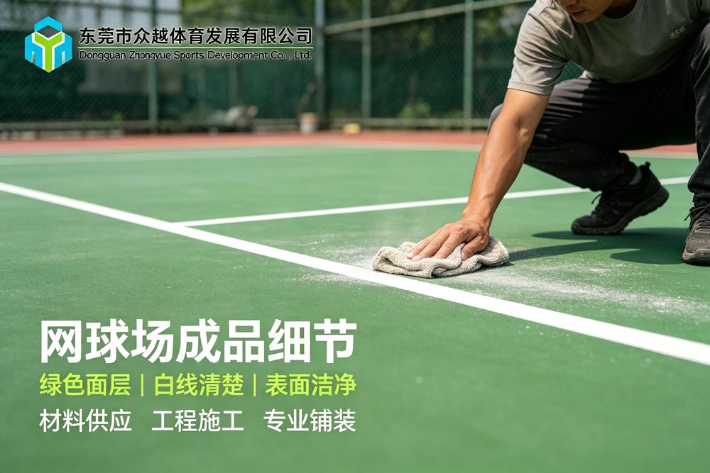 丙烯酸球场与硅PU差异对比：厚度成本与使用年限